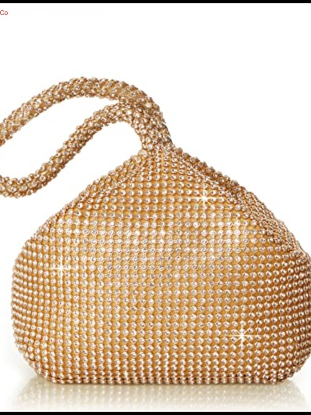 Rhinestone Clutch Triangle Sparkly Glitter Evening Bag Party Prom Wedding
